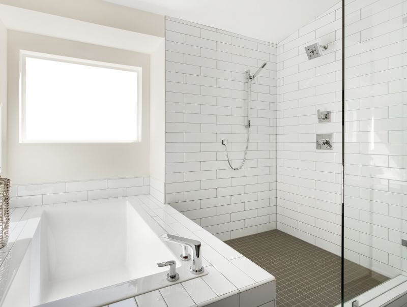 Bathroom with Large Format Tiles