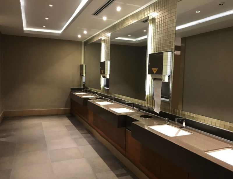 High-End Bathroom Features